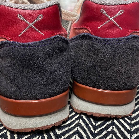 Inkkas Pink and Orange Sneakers - Picture 8 of 12